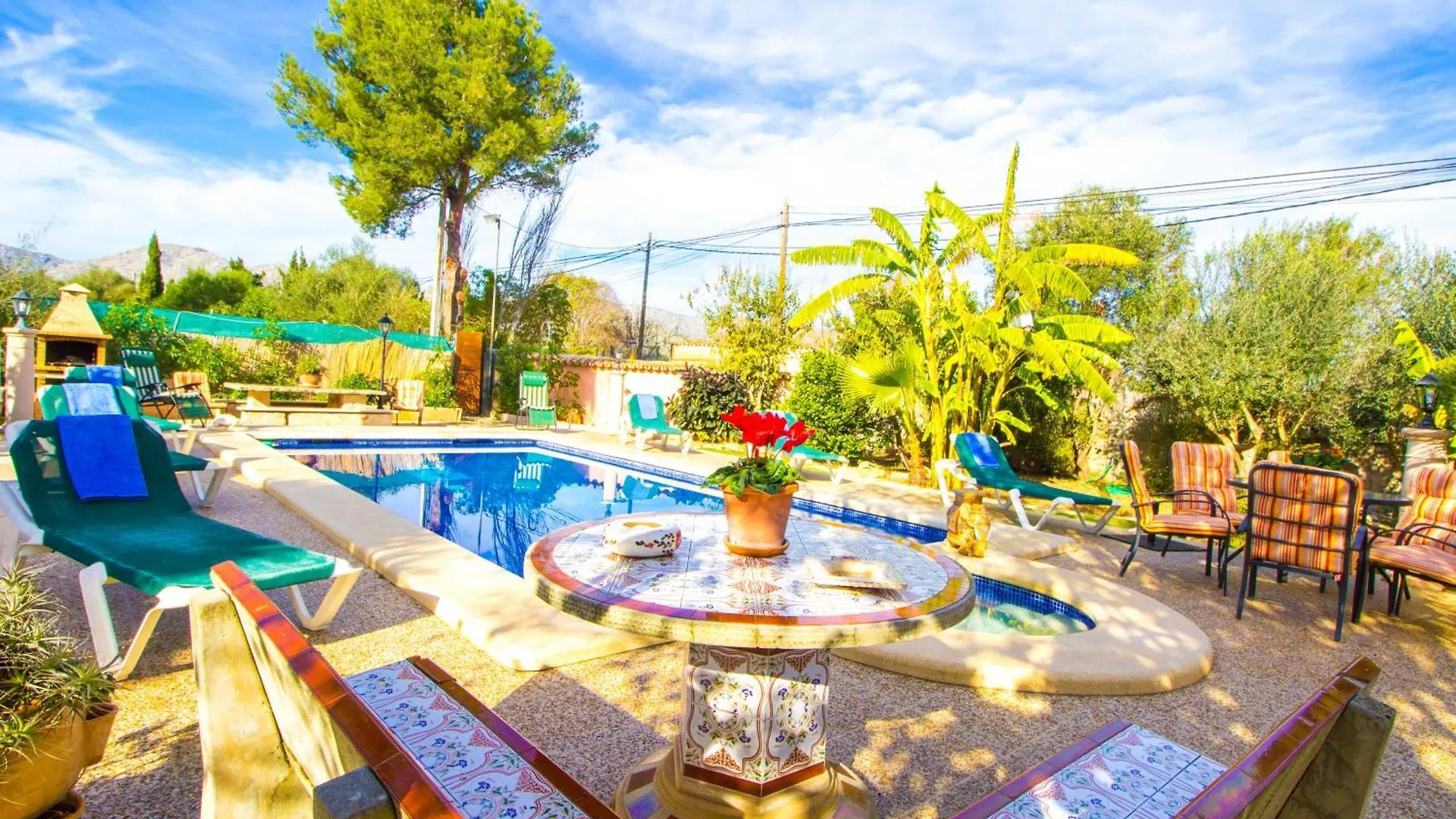 Sunny Villa With Private Pool, Ac And Wifi Port de Pollença Tatil Evi