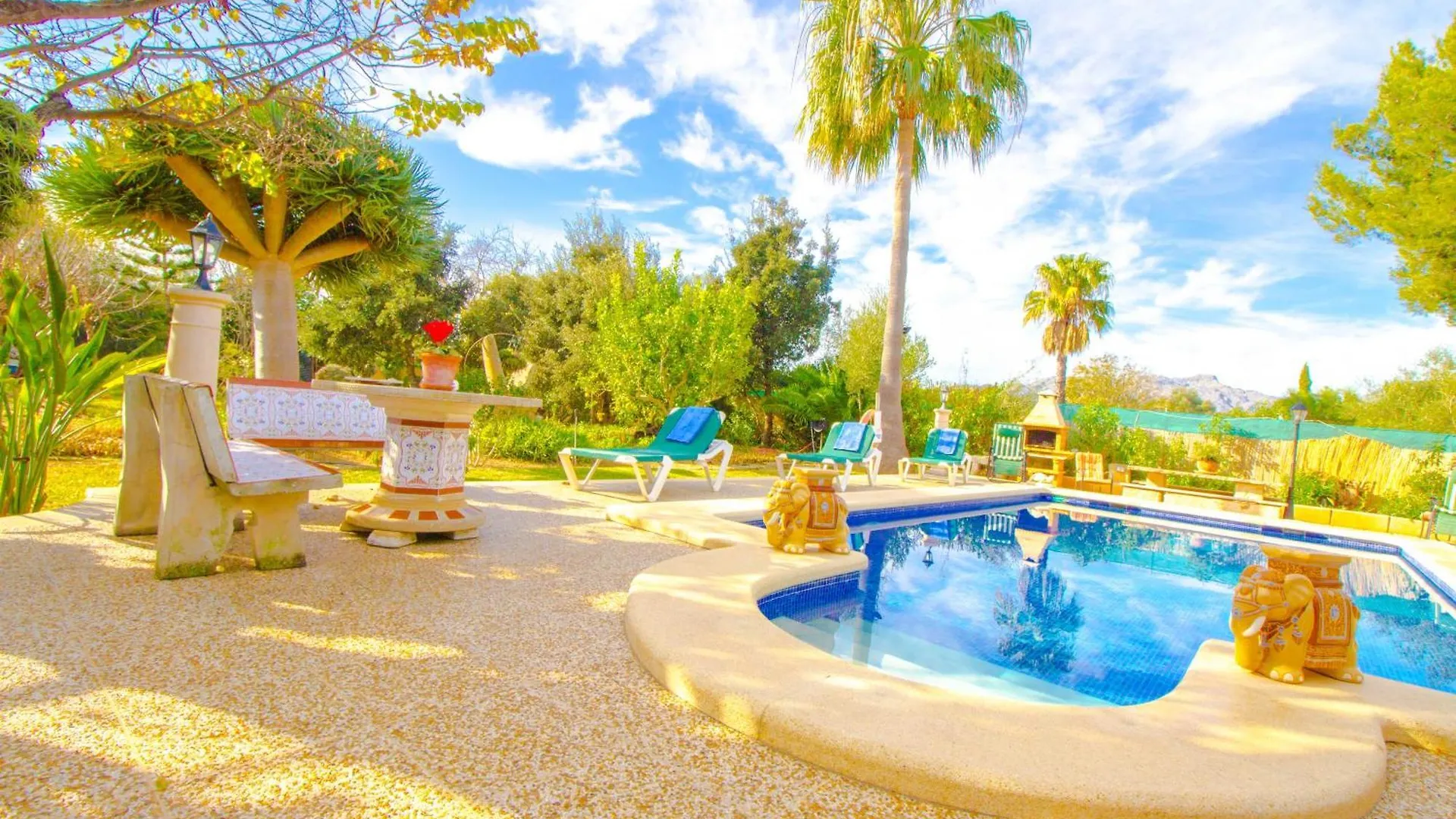 Sunny Villa With Private Pool, Ac And Wifi Port de Pollença İspanya